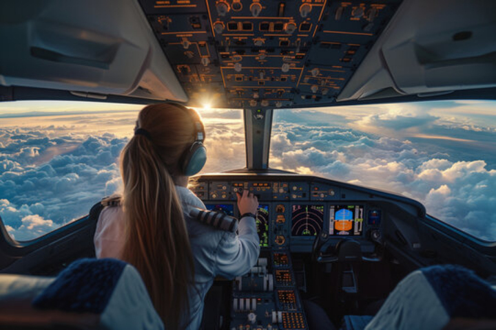 Pilot training for women